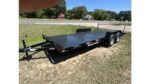 2026 American CH18S 6'10" x 18' Steel Deck Equipment/Car hauler Trailer with Removable Fenders